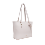 Cartera tote Vera para mujer color beige