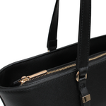 Cartera tote Vera para mujer color negro