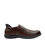 Casuales slip on Cyrus para hombre color café