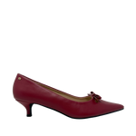 Tacones kitten Wilda para mujer color rojo