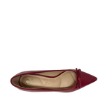 Tacones kitten Wilda para mujer color rojo