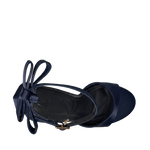 Sandalias de tacón Silvie para mujer color turquesa