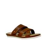 Sandalias flats Trudy para mujer color tan