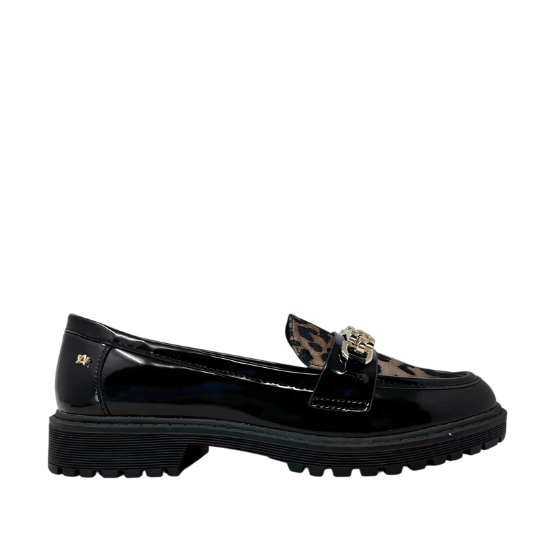 Mocasines Suki para mujer color leopardo