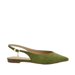 Ballerinas slingback Mila para mujer color olivo