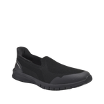 Tennis slip on Swag para mujer color negro