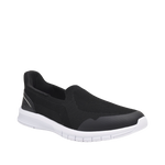 Tennis slip on Swag para mujer color negro