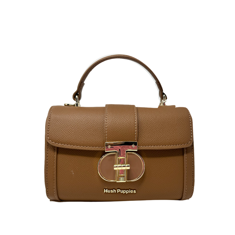 Cartera crossbody Odessa para mujer color tan