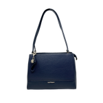 Cartera satchel Salome para mujer color navy