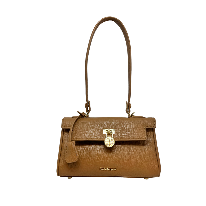 Cartera crossbody Petra para mujer color nude