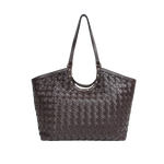 Cartera tote Norah para mujer color café