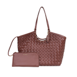 Cartera tote Norah para mujer color tan