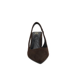 Tacones slingback Wiley para mujer color café