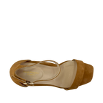 Sandalias de tacón Celine para mujer color tan