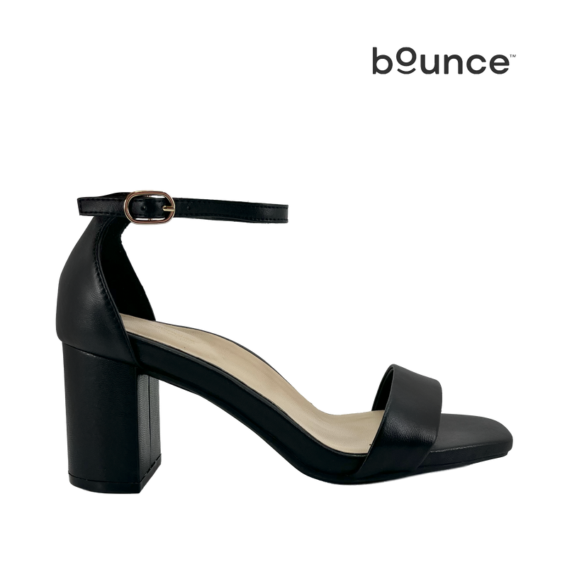 Sandalias de tacón Celine para mujer color negro