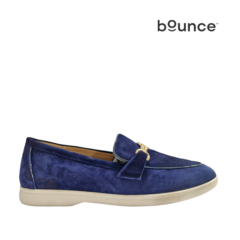 Mocasines Samantha para mujer color navy