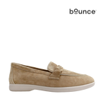 Mocasines Samantha para mujer color taupe