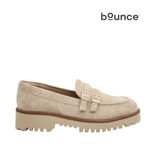 Mocasines Julietta para mujer color tan