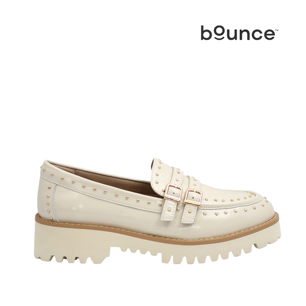 Mocasines Julietta para mujer color hueso
