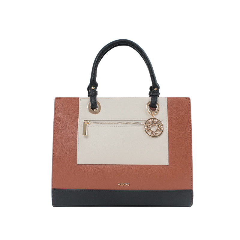 Cartera satchel Alix para mujer color multi