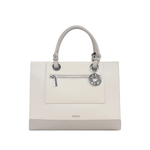 Cartera satchel Alix para mujer color gris
