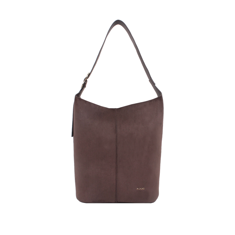 Cartera satchel Zara para mujer color café