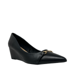 Cuñas Nora para mujer color negro