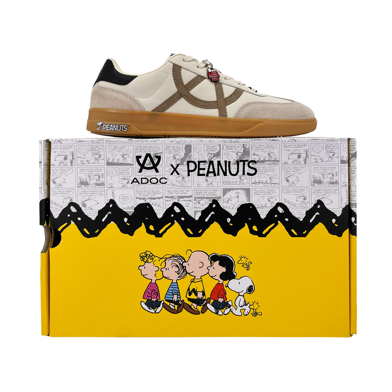 Sneakers Peanuts para hombre color blanco
