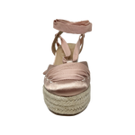 Cuñas Kim para mujer color blush