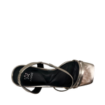 Sandalias de tacón Talisa para mujer color plateado