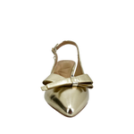 Tacones slingback Sydney para mujer color dorado