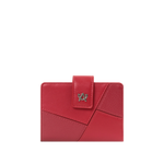 Billetera Sage para mujer color rojo