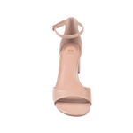 Sandalias de tacón Lily para mujer color nude