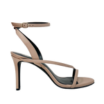 Sandalias de tacón Violet para mujer color nude