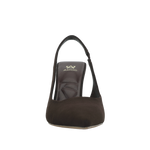 Tacones slingback Indianna para mujer color chocolate
