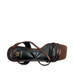 Sandalias de tacón Talisa para mujer color chocolate