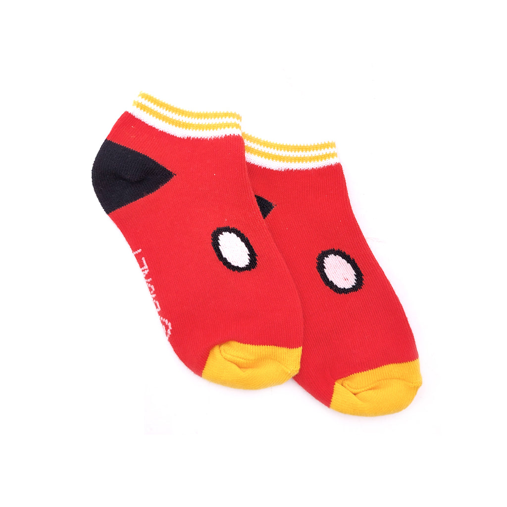 Calcetines Mickey Mouse rojo para Infantes (2 pack)