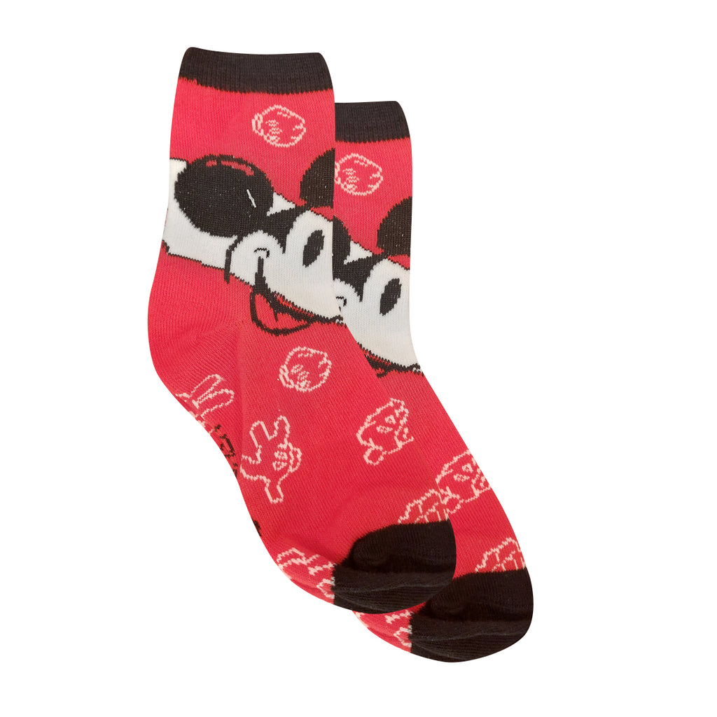 Calcetines Mickey Mouse rojo para Infantes