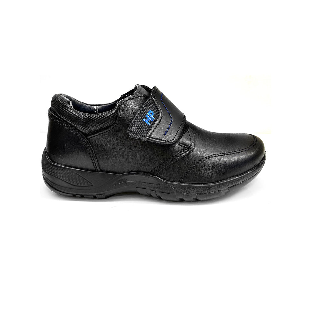 Zapatos Escolares Choclo Yak negro para Niños